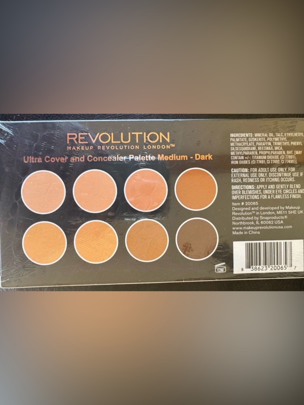 Revolution Makeup Bundle W/ Clear Makeup Case-Concealer/Highlighter/Cream - Picture 7 of 14